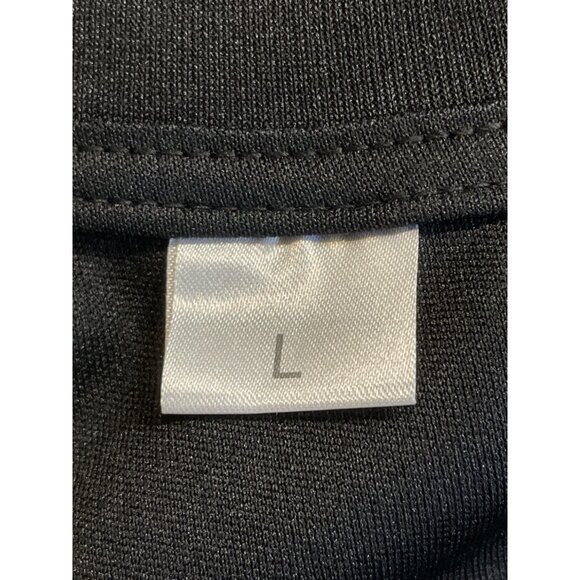 God Bless America Womens Size Large Black Dri Fit Floral Patriotic Theme T-Shirt - Picture 6 of 7